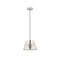 Z-Lite Maddox 1 Light Chandelier, Polished Nickel & Polished Nickel 6013-12PN - alternate 6